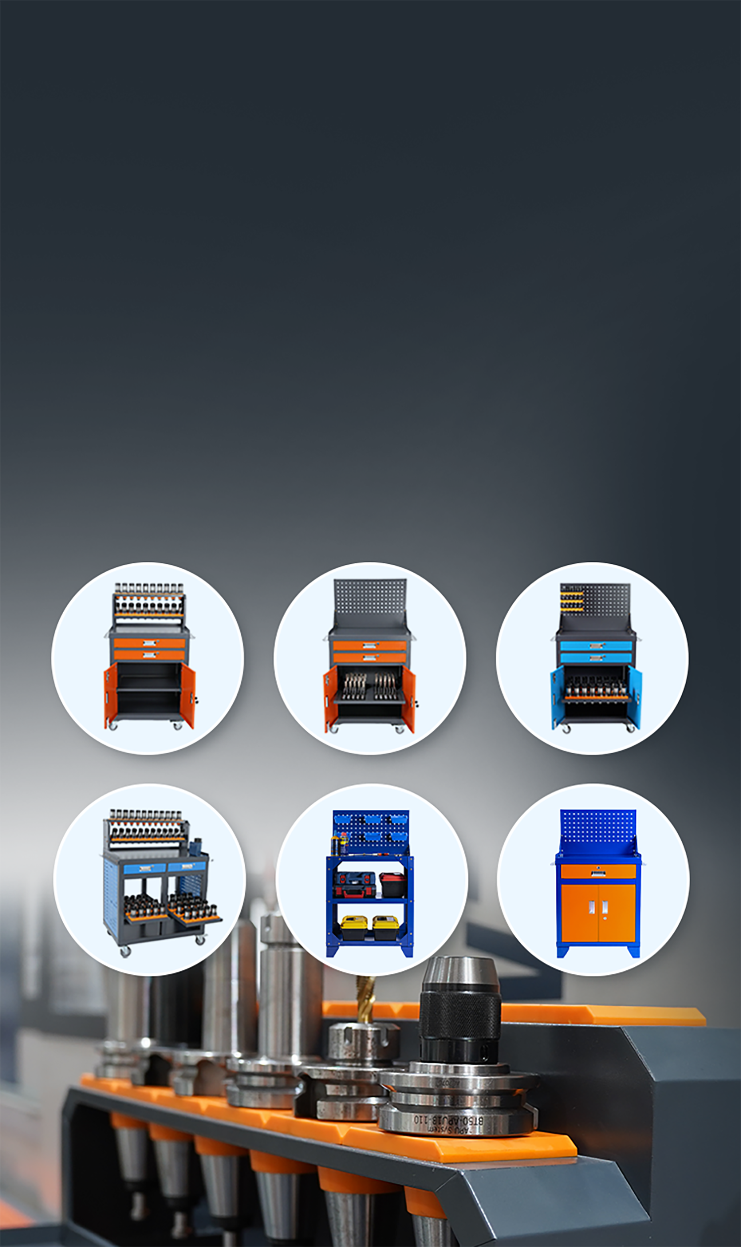 ASIATOOLS CNC Tool Holder Carts